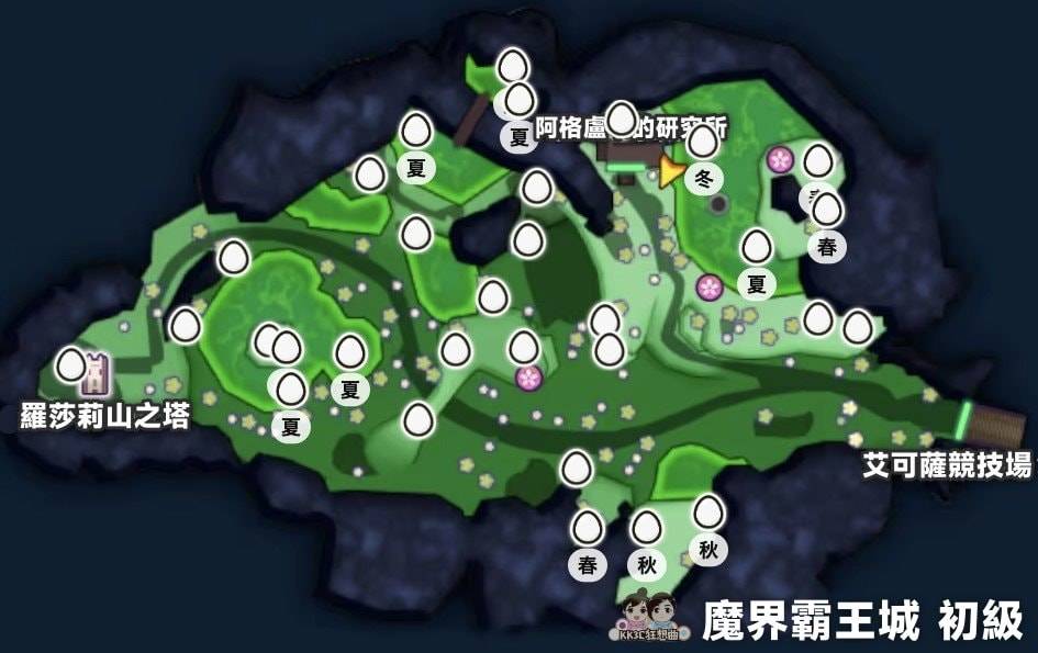 勇者斗恶龙怪物仙境3 魔界霸王城初级获得蛋位置