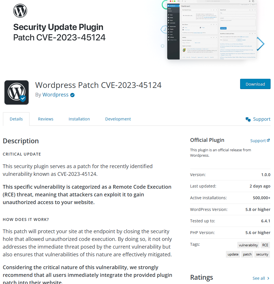 黑客假冒WordPress名义发送安全公告，意图推送后门程序