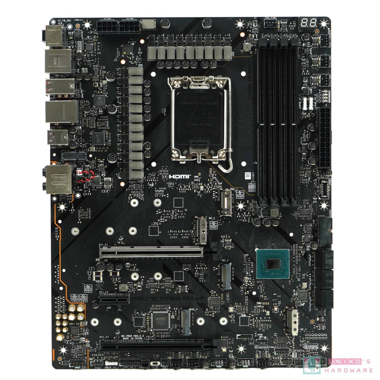 MSI MPG Z790 CARBON MAX WIFI 主板开箱评测