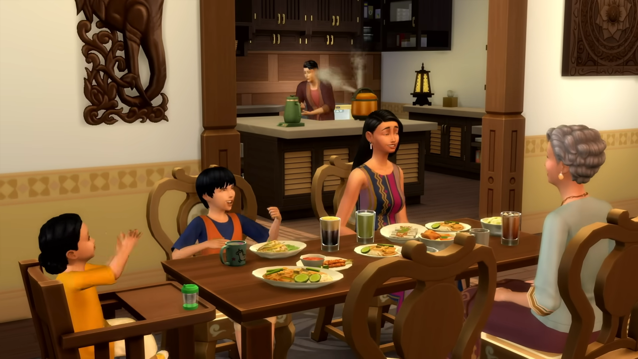 《The Sims 4》新DLC「乐租生活」带来东南亚风情的城市！体验与各种家庭共处的生活！