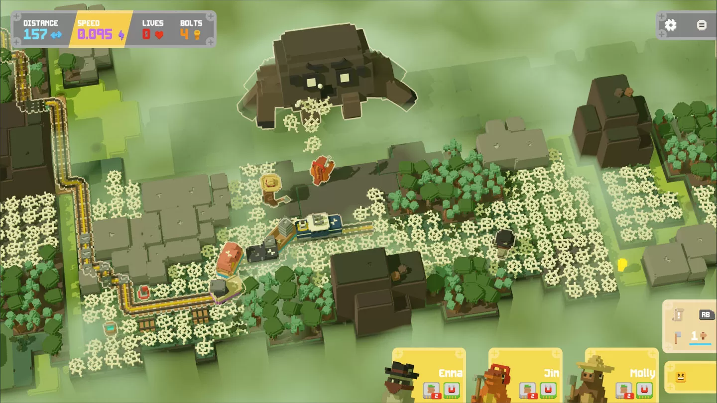 多人协作铁路建设《Unrailed 2：Back on Track》2024年开放Steam抢先体验