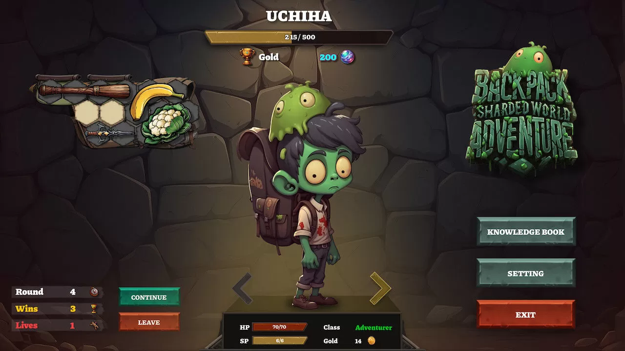 《Sharded World》衍生策略《Backpack Adventure》发表！ 有效管理空间才能克敌制胜