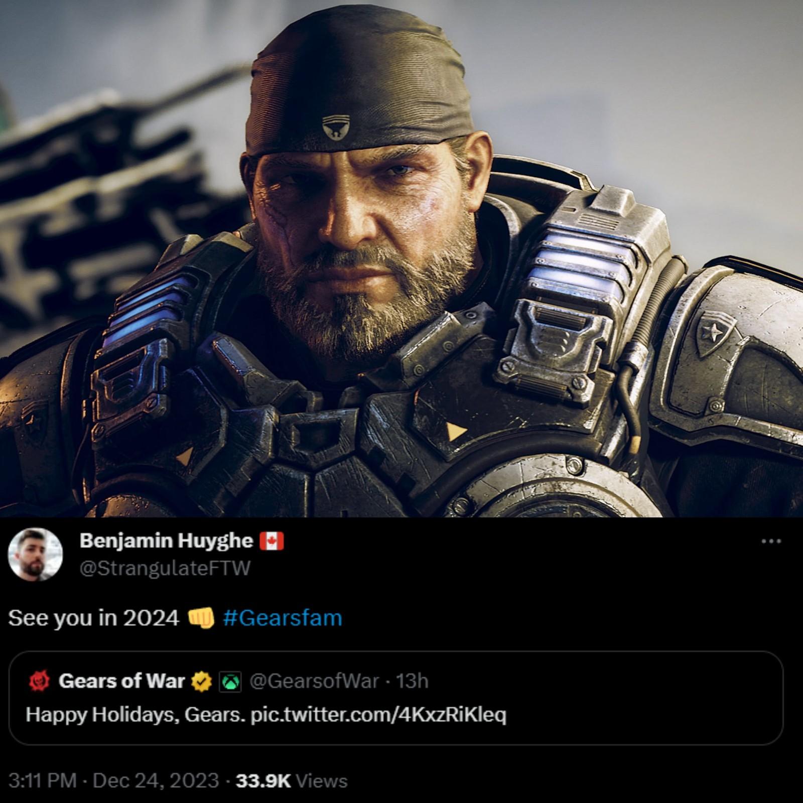 设计者暗示《Gears of War 6》或将于2024年公布