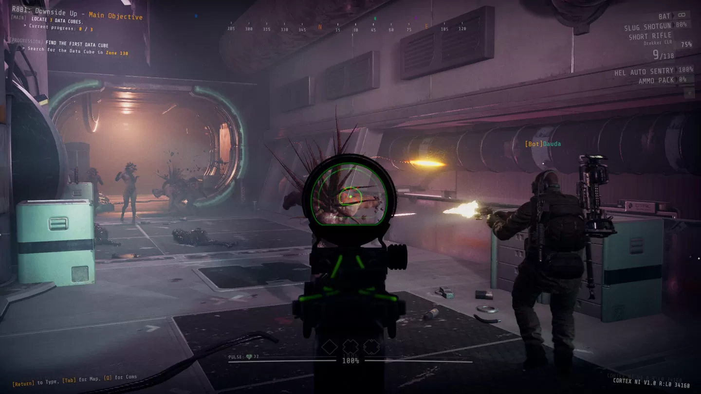 高难度战术射击游戏《GTFO》最终章「Rundown 8.0：Duality」释出，Steam 开启免费周末与特价优惠活动