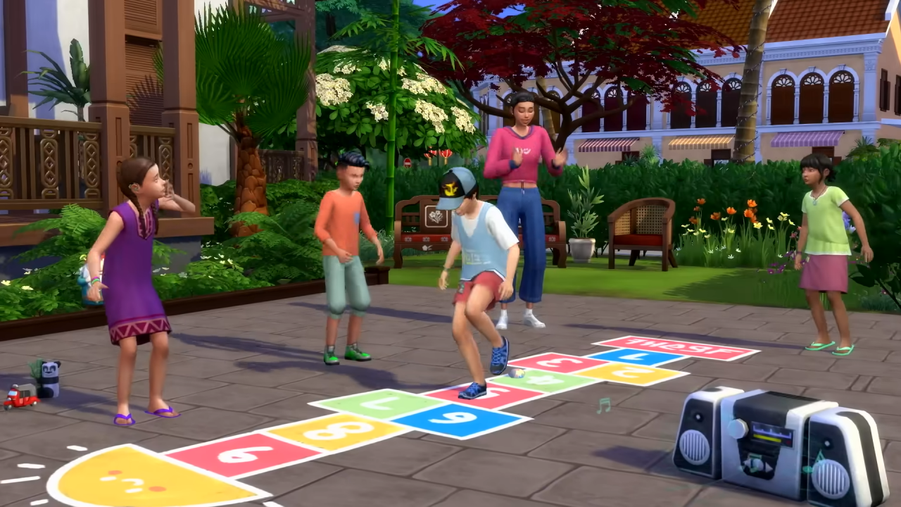 《The Sims 4》新DLC「乐租生活」带来东南亚风情的城市！体验与各种家庭共处的生活！