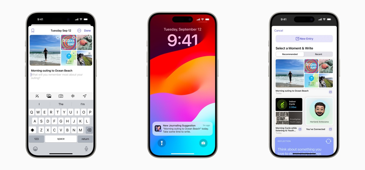 日志， 苹果正式推出方便纪录日常的日志App、更新Apple TV App，更开放iPhone 15 Pro系列拍摄空间视频<br><span style='color：#848482; font-size:16px; '>透过新版操作系统更新加入</span>， mashdigi-科技、新品、趣闻、趋势