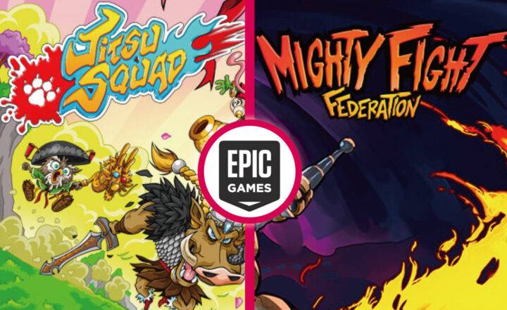 【限时免费】2D 动作游戏《Jitsu Squad》和 3D 格斗游戏《Mighty Fight Federation》免费领取中，2023 年 12 月 8 日凌晨 00：00 截止