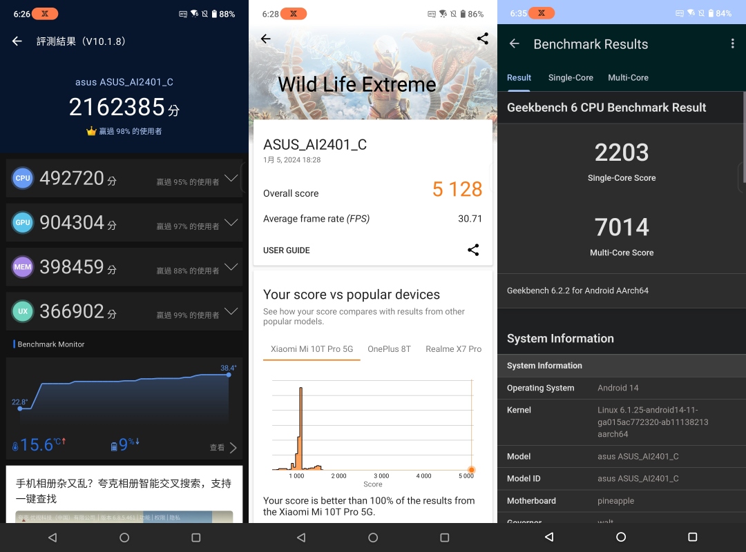 ROGPhone 8评测：电竞手机走主流，3倍长焦镜头+速冷导热棒提升散热效率、价格35,990元起