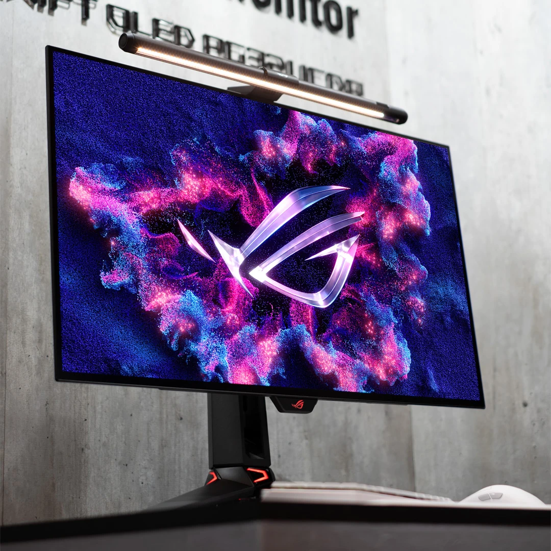 华硕ROG SWIFT OLED 2024阵容登场：QD-OLED、32寸4K萤幕、双模式电竞