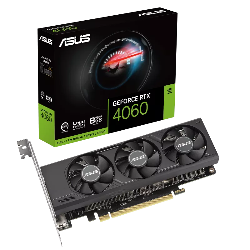 华硕推出 Low-Profile RTX 4060 LP BRK 8GB 显示卡