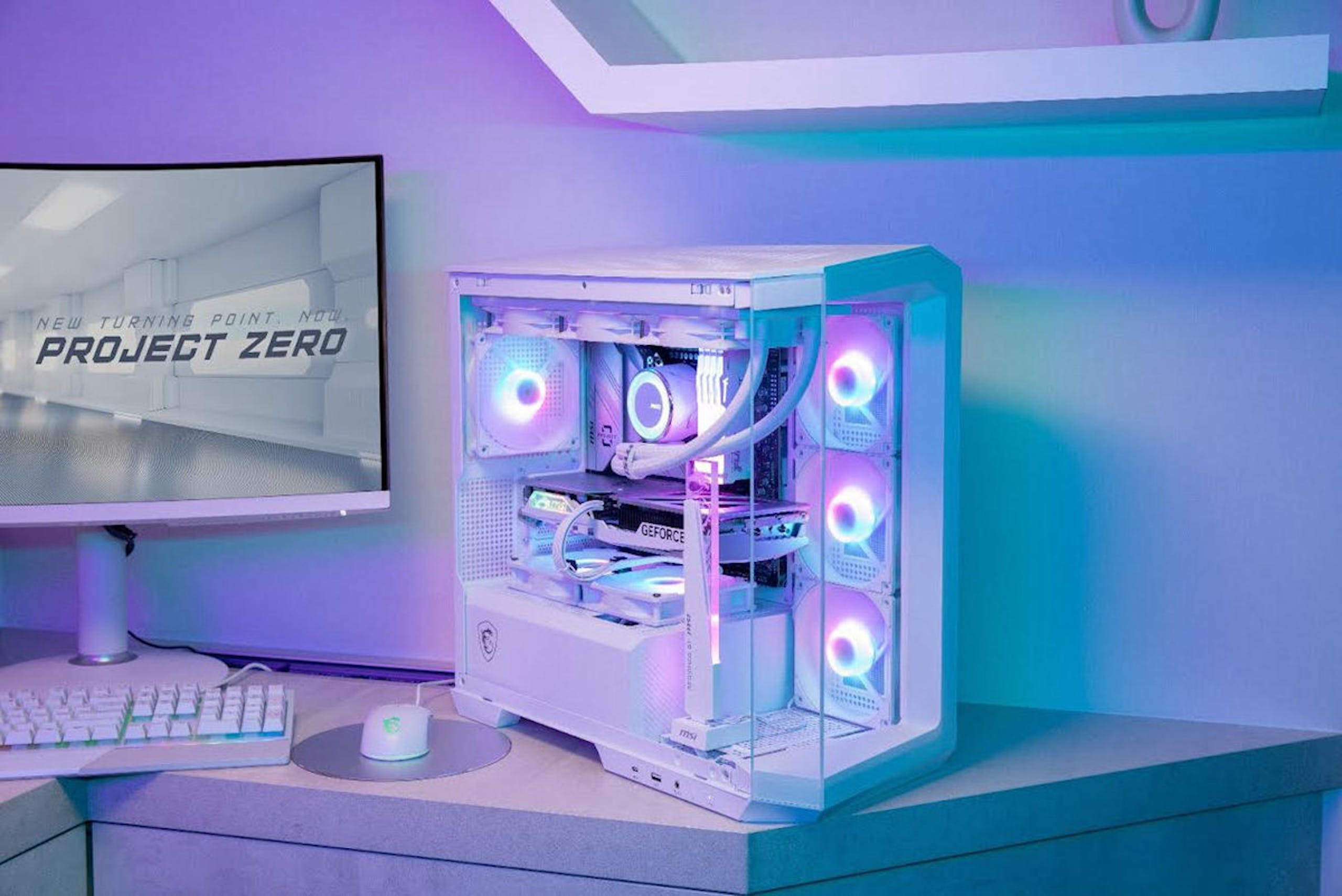 CES 2024：华硕ADVANCED BTF、微星PROJECT ZERO板卡为新一代游戏桌机带来更简洁的机内布线