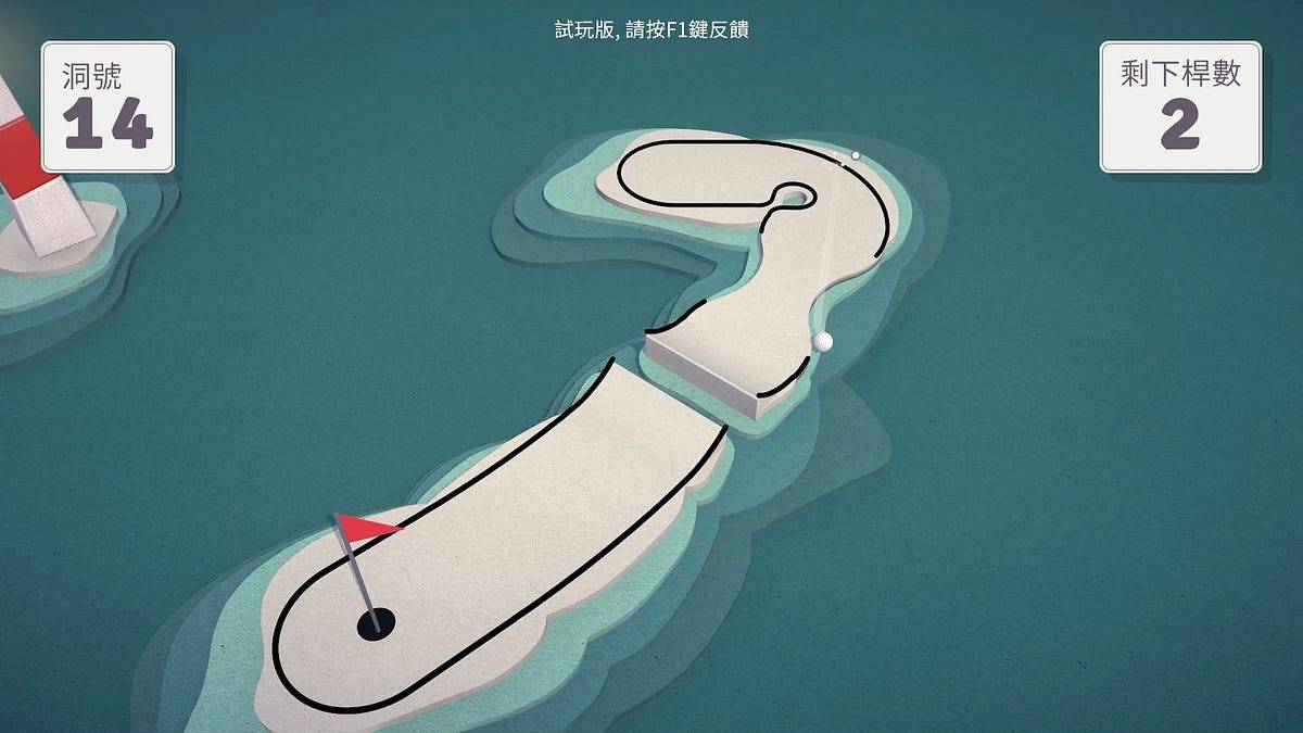高尔夫球游戏《杆够准！ Up to Par》试玩