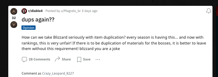 diablo 4 复制BUg