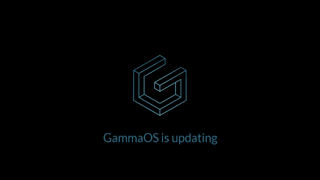 编辑发现手边没有系统截图，只好求其次放最近更新Gamma OS时发现的更新画面