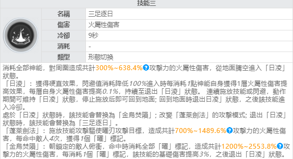 《深空之眼》S 级角色「十曜·金乌」评测|养成攻略