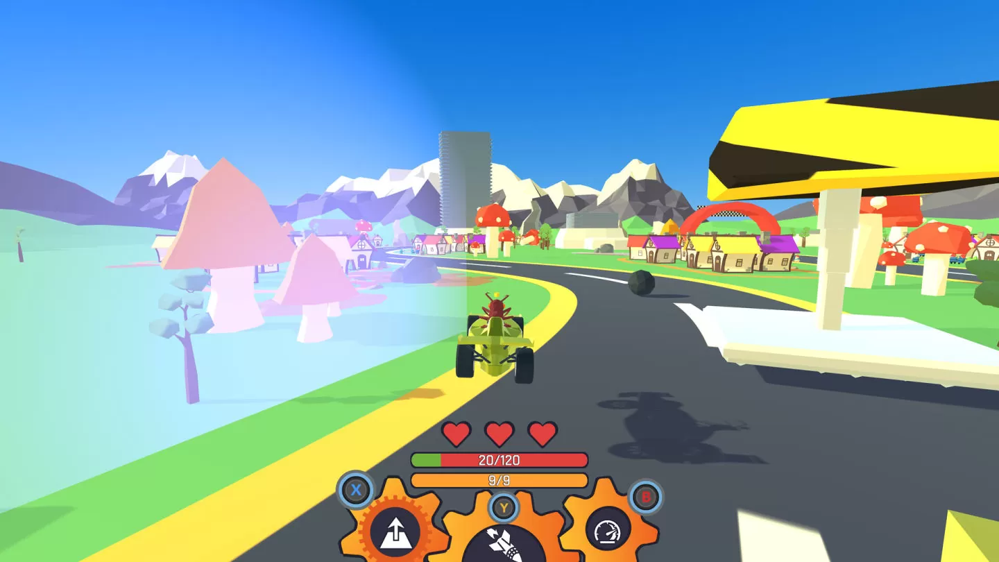 对战竞速新作《RaceTrap》发表，为了满足众神消遣的疯狂赛车登场！