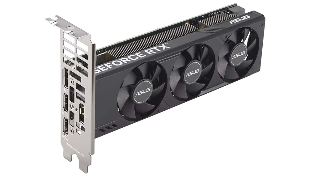 三风扇2槽散热设计，ASUS推出半高版的GeForce RTX 4060LP BRK