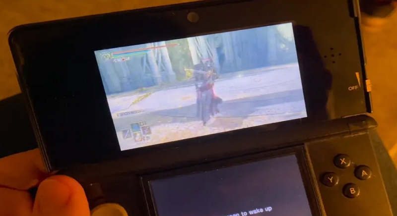 网友在社群秀出自己用 3DS 玩《艾尔登法环》还问为何卡关，网友震惊：这是什么魔法