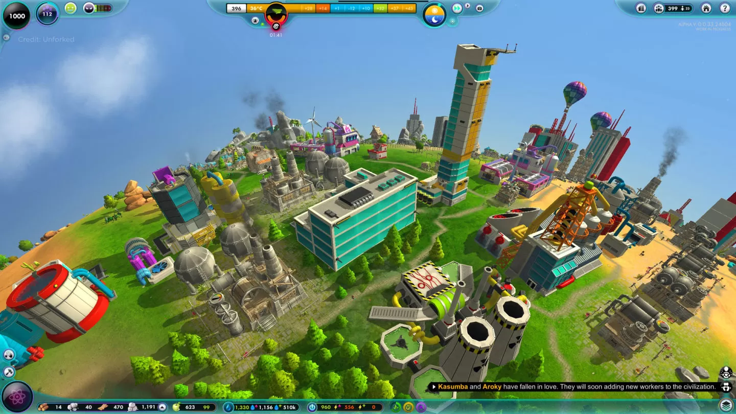上帝视角行星文明模拟沙盒《The Universim 宇宙模拟器》1.0 正式版上线