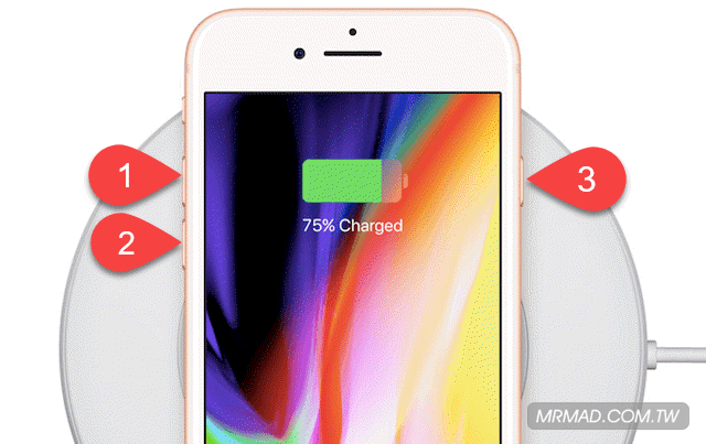 iPhone 8 系列机型重开机