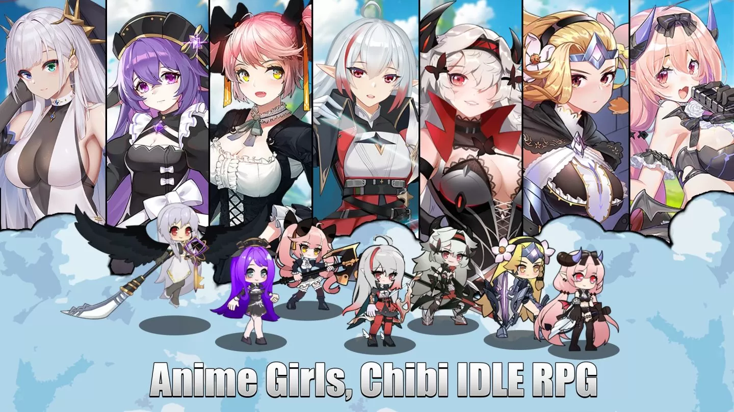 二次元放置卡牌游戏《Ark Battle Girls》 Google Play 同步推出