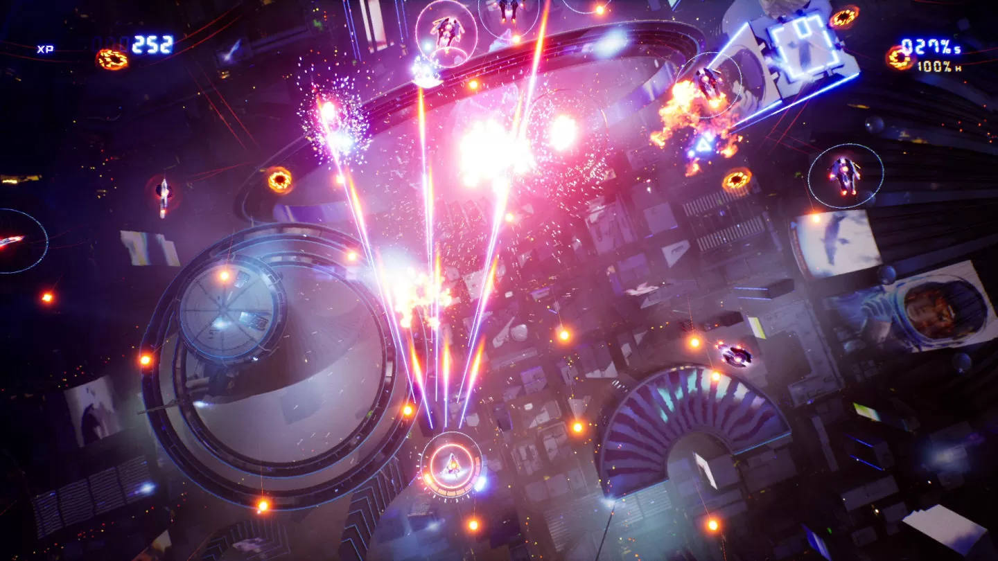 太空直向射击《Cygni：All Guns Blazing》demo 版 Steam 新品节开放试玩