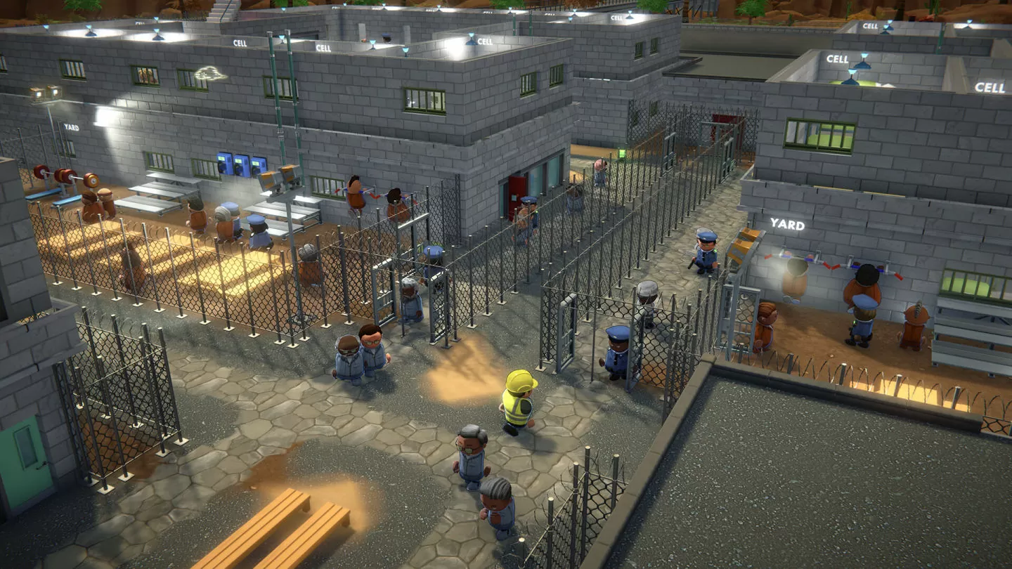 经典监狱管理模拟《监狱建筑师》3D 化续作《Prison Architect 2》发售日公开