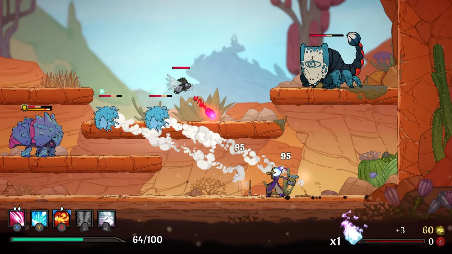 Steam极度好评 2D Roguelike 动作游戏《Spiritfall》正式版 2 月底推出