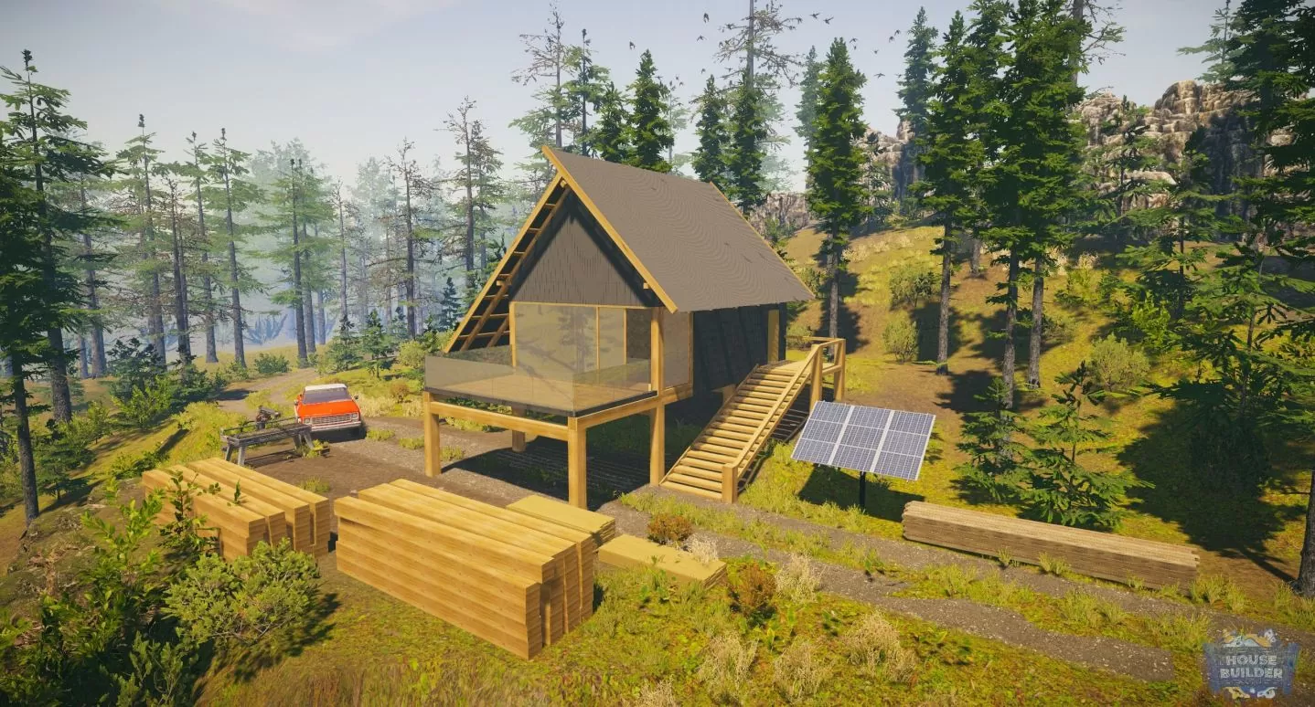 Steam 好评建筑模拟《House Builder》正式版上线，在世界各地打造不同风格的房子
