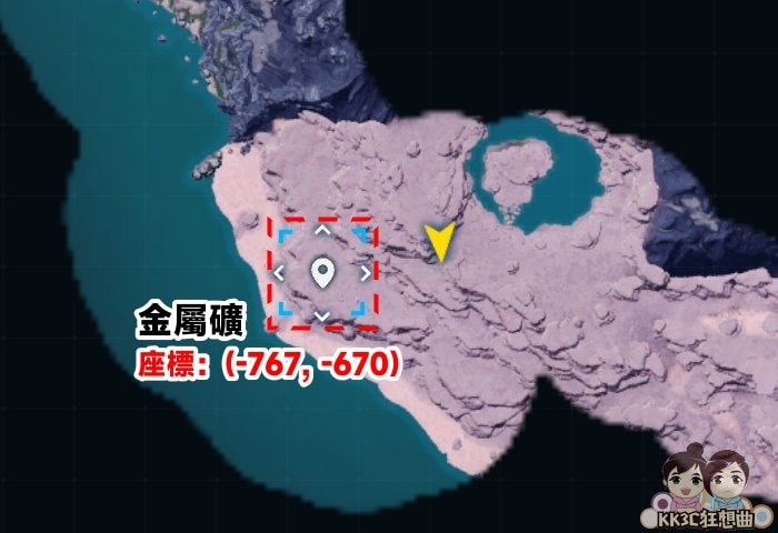 幻兽帕鲁大量金属矿、硫磺、石炭位置分享-07