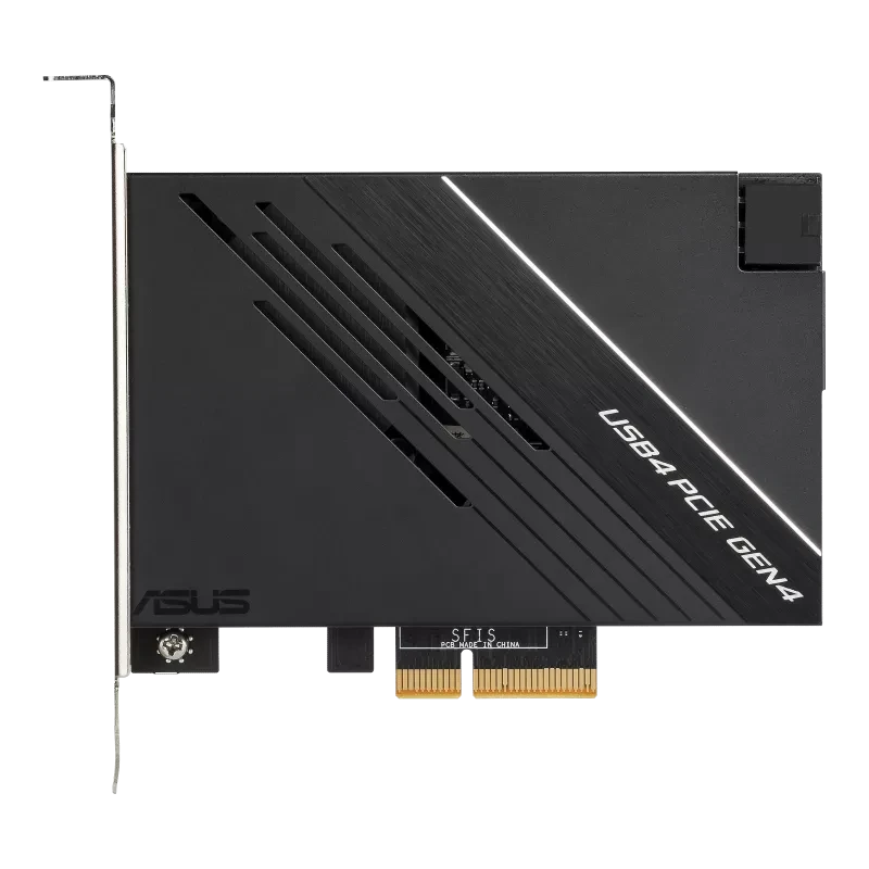 ASUS USB4 PCIE GEN4 CARD扩展卡发布，提供USB4 Type-C和60WPD支持