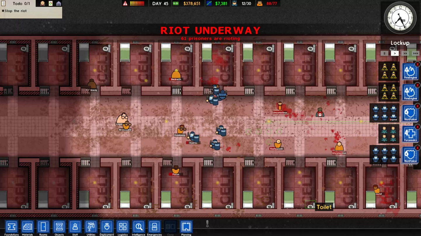 经典监狱管理模拟《监狱建筑师》3D 化续作《Prison Architect 2》发售日公开