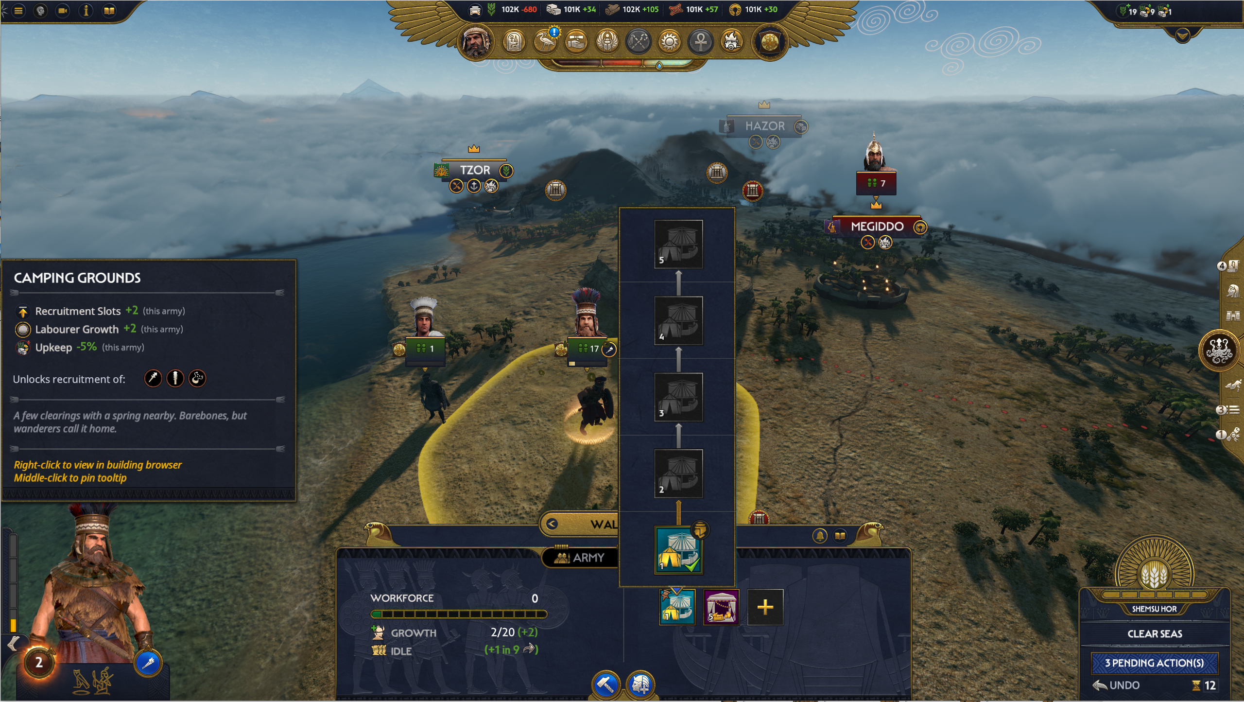 《全面战争：法老》将推出免费DLC《HIGH TIDE》，新增两大游牧派系