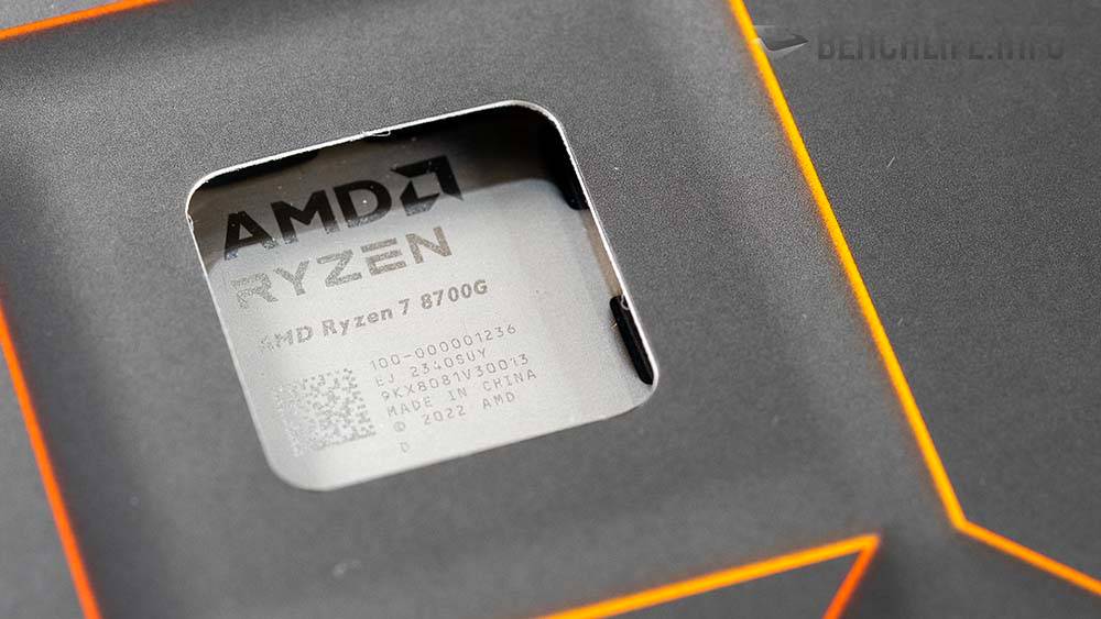 第一款整合AI NPU的台式产品，AMD Ryzen 7 8700G与Ryzen 5 8600G处理器实测