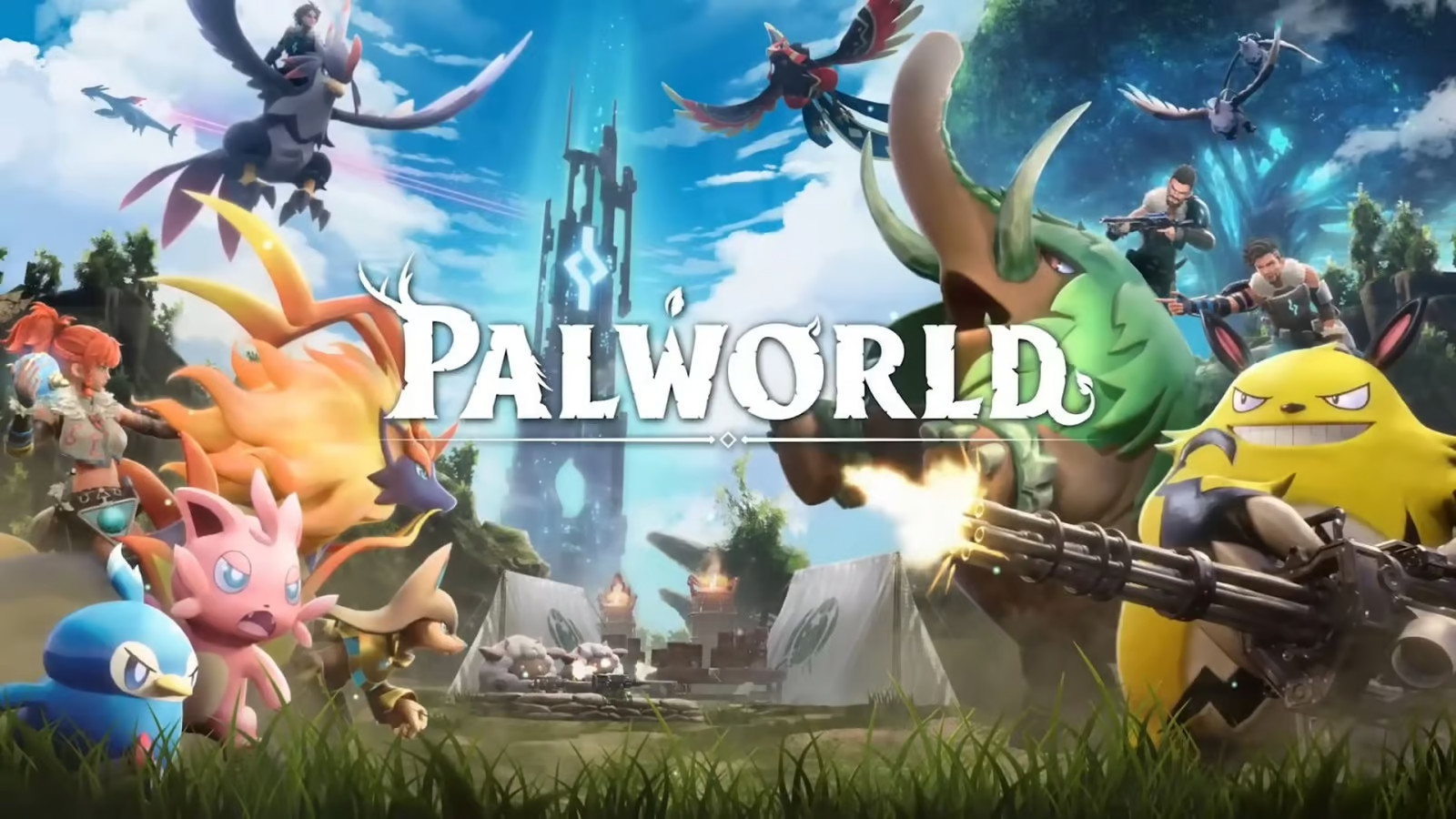 《Palworld / 幻兽帕鲁》Steam 在线人数已超越《艾尔登法环》