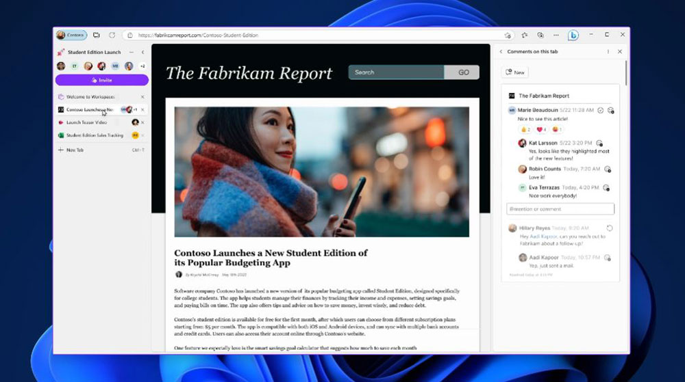 什么是 Microsoft Edge 工作区？ 如何使用它？ - 电脑王阿达