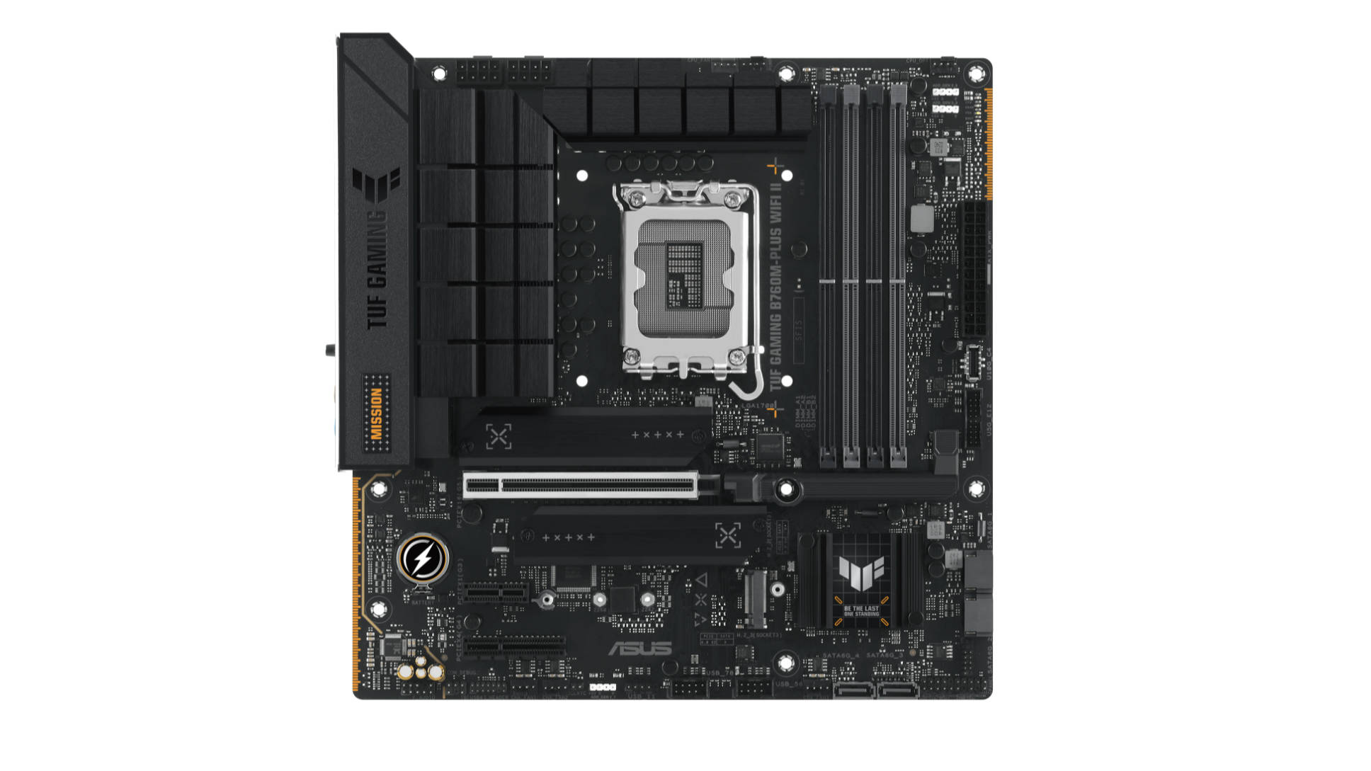 华硕也推出了名为 TUF GAMING B760M-PLUS WIFI II 的 B760 REFRESH 主板