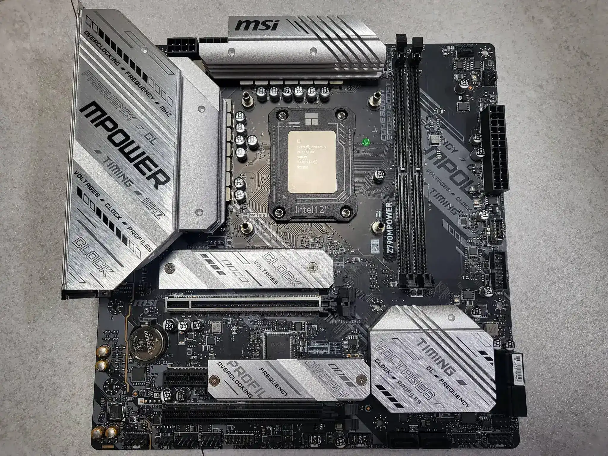 MSI Z790MPOWER JDASH1 的演变
