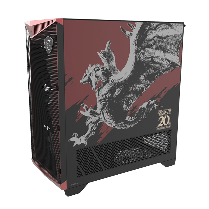 以雄火龙为设计主题！MSI与CAPCOM合作推出7款《Monster Hunter》限量产品！