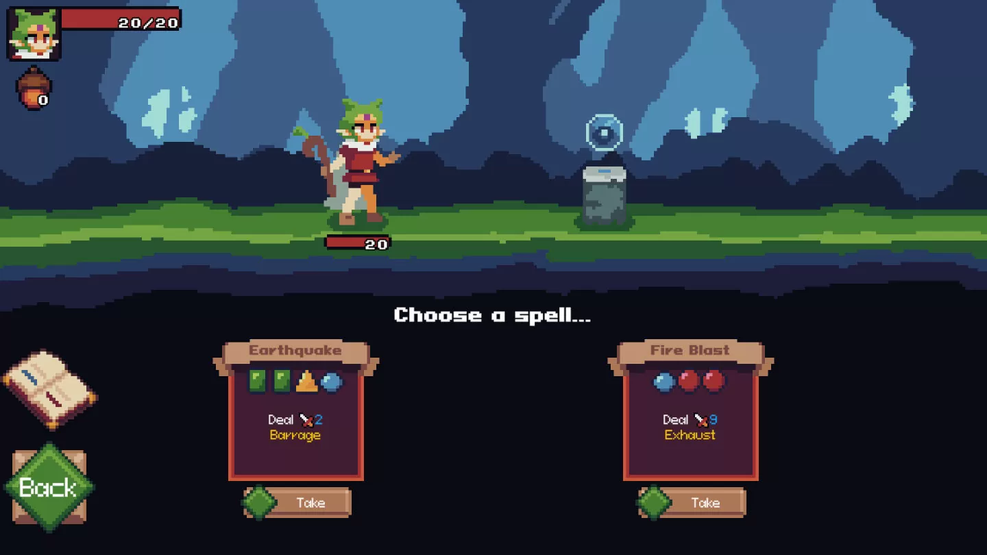 益智 Roguelike 新作《Witching Stone》发表，启动石板魔法攻略迷宫！