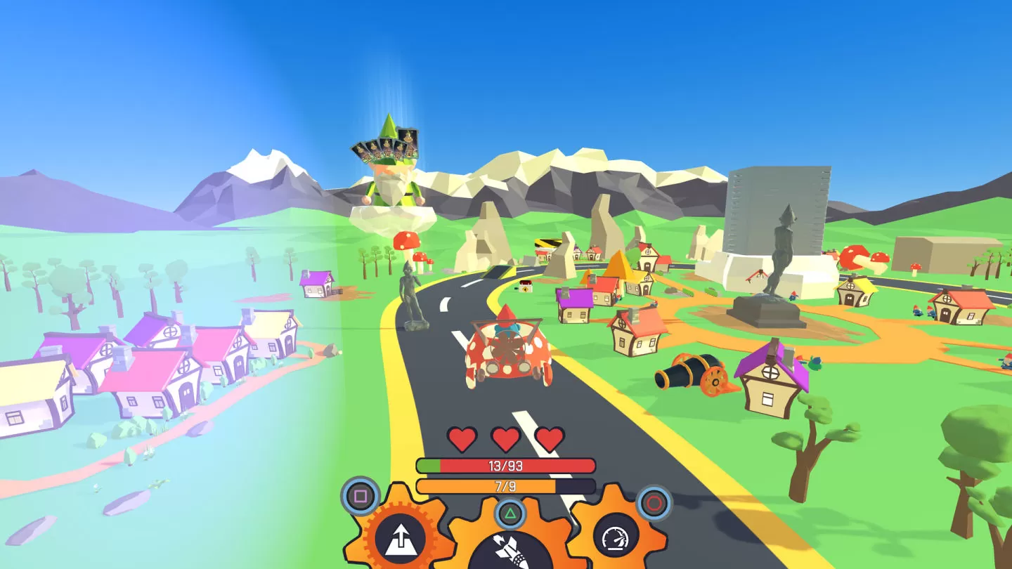 对战竞速新作《RaceTrap》发表，为了满足众神消遣的疯狂赛车登场！
