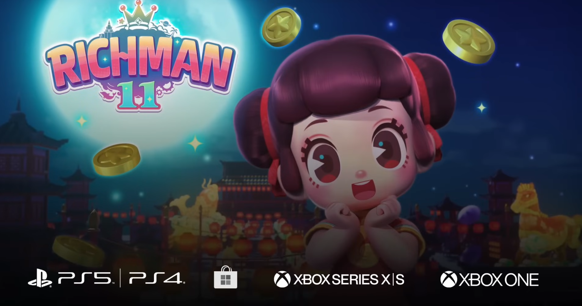 派对游戏《大富翁 11》即将于 2024 年 3 月登陆 Playstation & Xbox 平台！