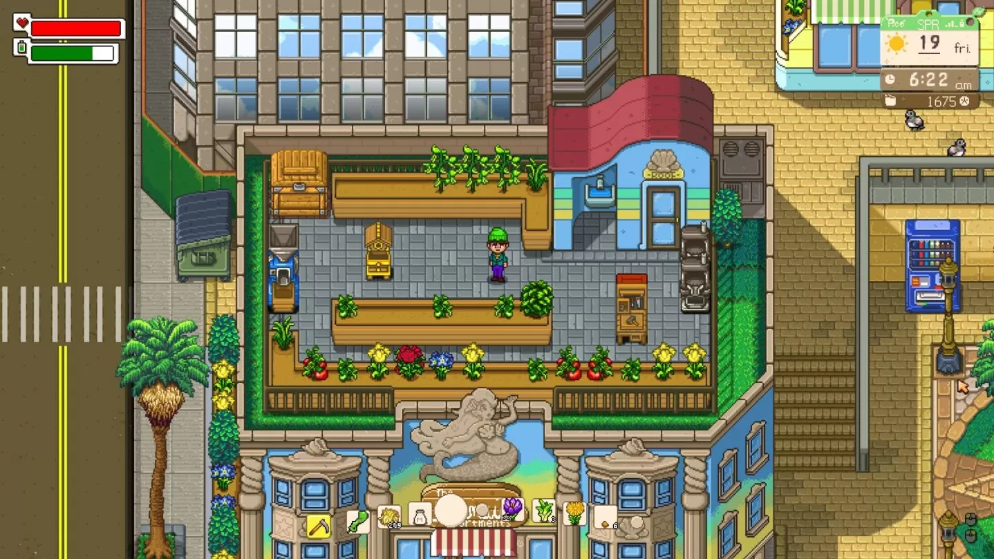《星露谷物语》协作者模拟游戏新作《Sunkissed City》开放 Steam 页面，预定 2024 第 4 季推出