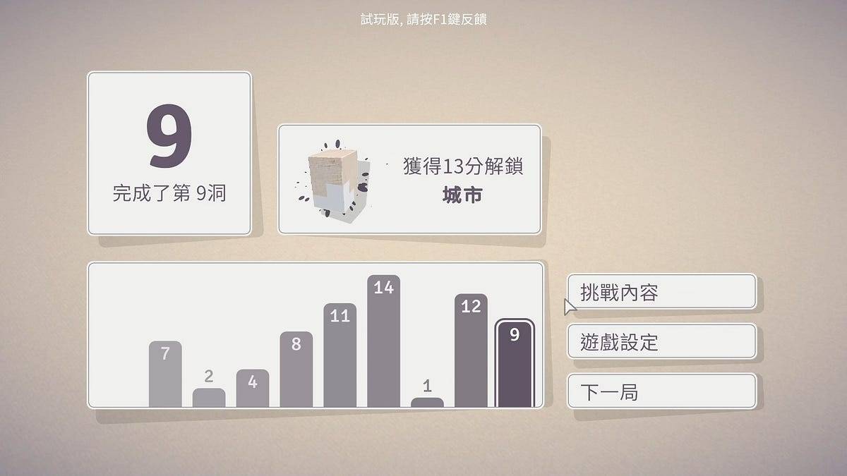 高尔夫球游戏《杆够准！ Up to Par》试玩