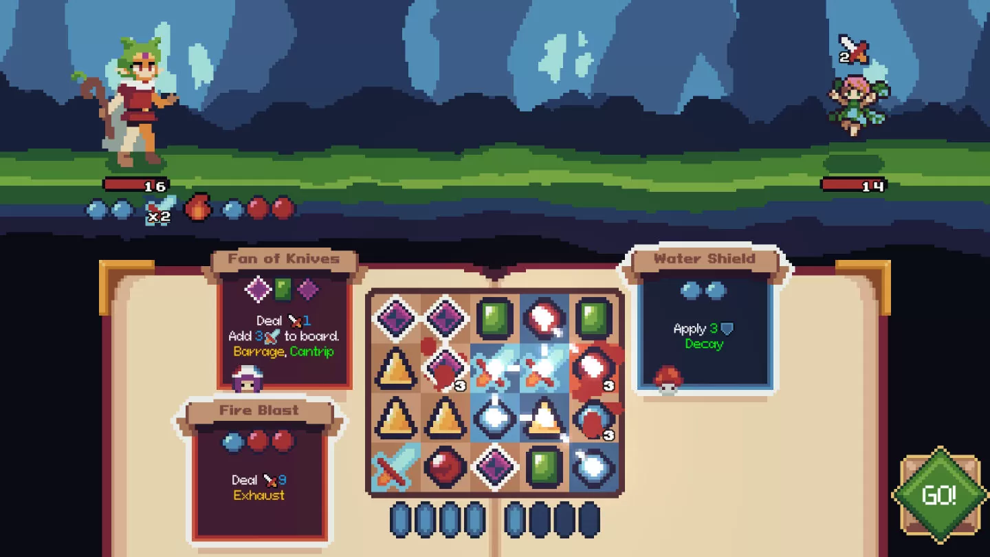 益智 Roguelike 新作《Witching Stone》发表，启动石板魔法攻略迷宫！