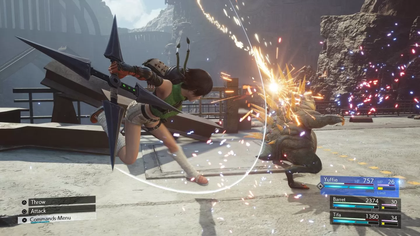 《FF7重生》公开登场人物&世界舞台最新画面！ 尤菲&凯特西最新战斗信息公开