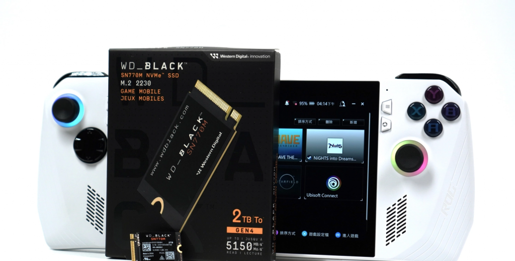 电竞掌机升级新选择！ Western Digital WD_BLACK SN770M NVMe SSD 开箱评测 ft. ROG ALLY