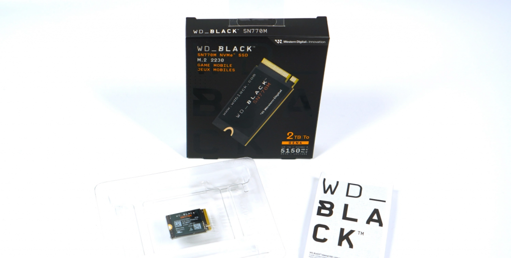 电竞掌机升级新选择！ Western Digital WD_BLACK SN770M NVMe SSD 开箱评测 ft. ROG ALLY