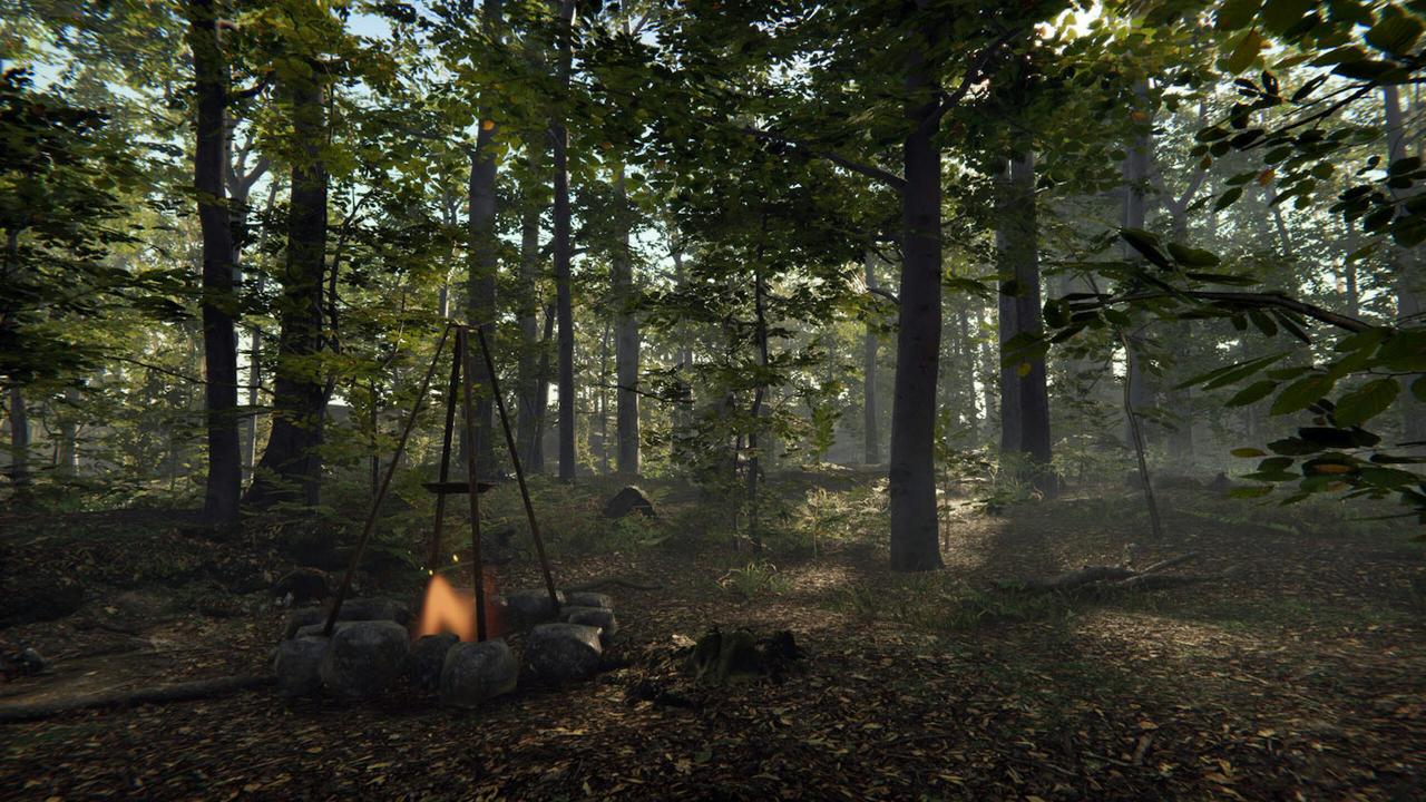 Steam露营模拟器Camping Vlog Simulator 2024 有日夜变化、天候系统 露营装备随进度解锁