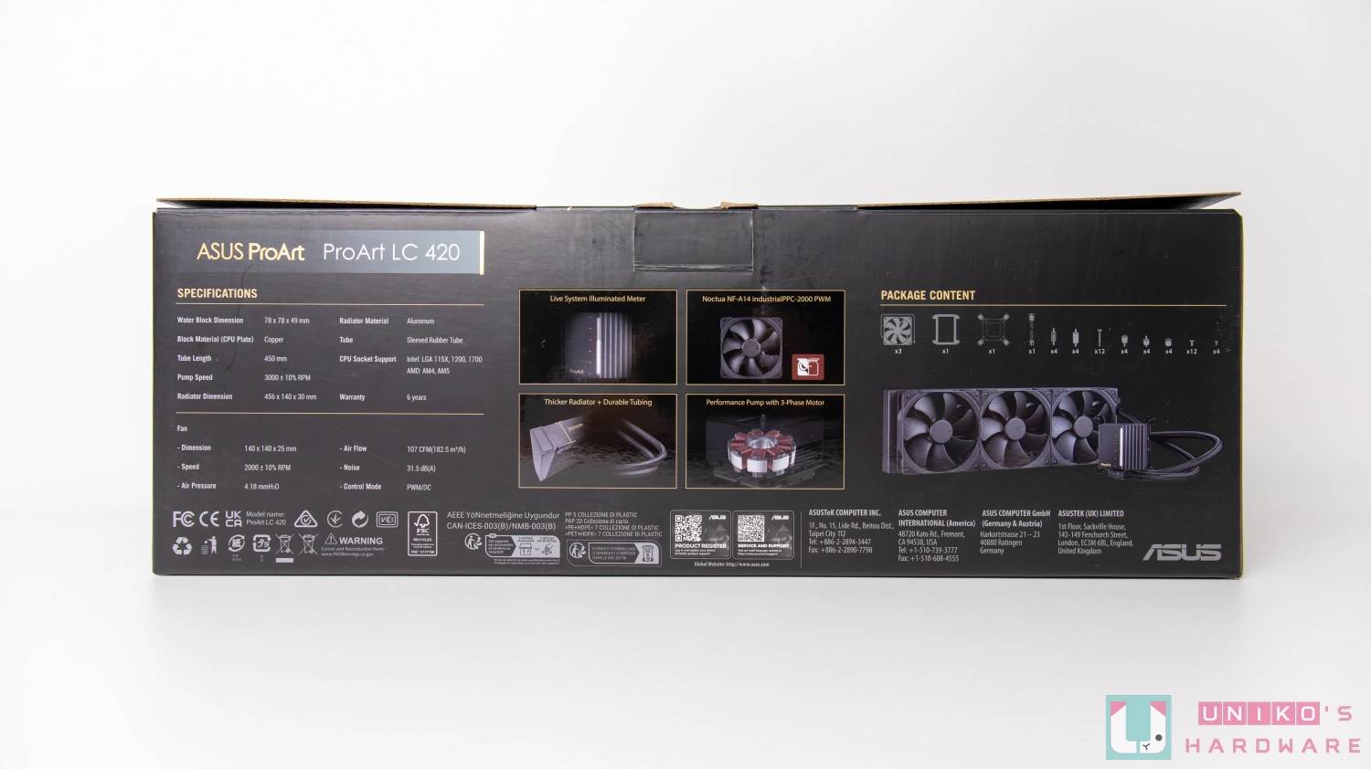 创作者首选高效散热方案！ ASUS ProArt LC 420 一体式水冷开箱评测